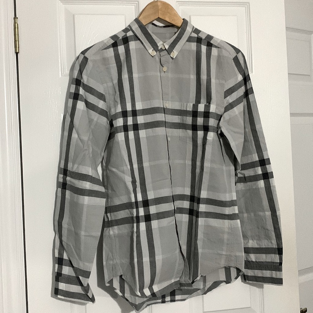 Burberry long sleeve dress shirt